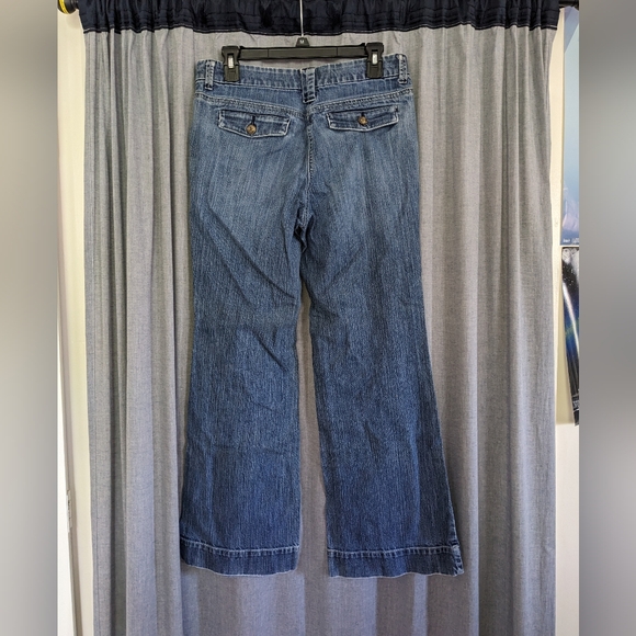 New York Company Jeans Women's 10 Wide Leg Straight Denim - Picture 6 of 9